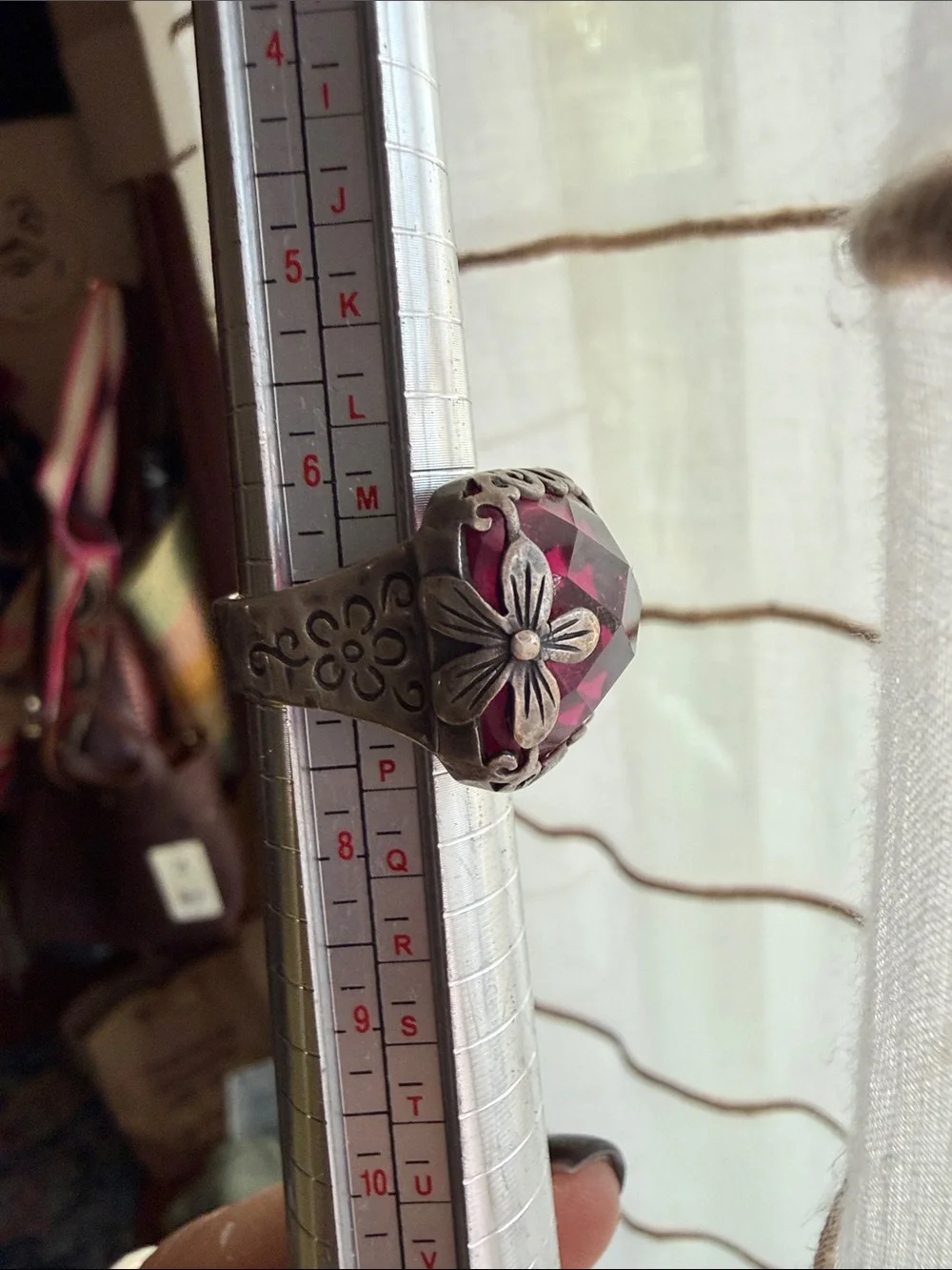Silpada ring ornate